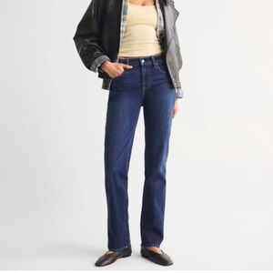 NWOT Abercrombie & Fitch 90’s Straight Midrise Jeans